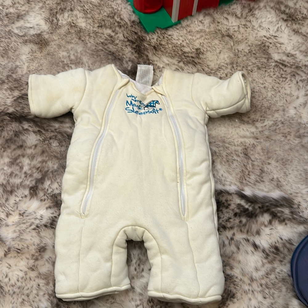 Gently used baby Merlin magic sleep suit